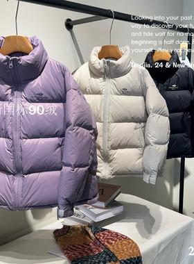 清仓！唐家男女童洋气面包服新国标90白鸭绒外套瑭伽羽绒服28068