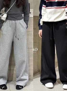 天依角2025春新款男女童针织直筒裤27253中大童青少年休闲裤27255