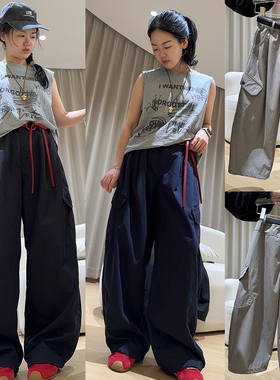 天依角2025秋冬男女童气球工装裤19238青少年一体绒休闲长裤25151