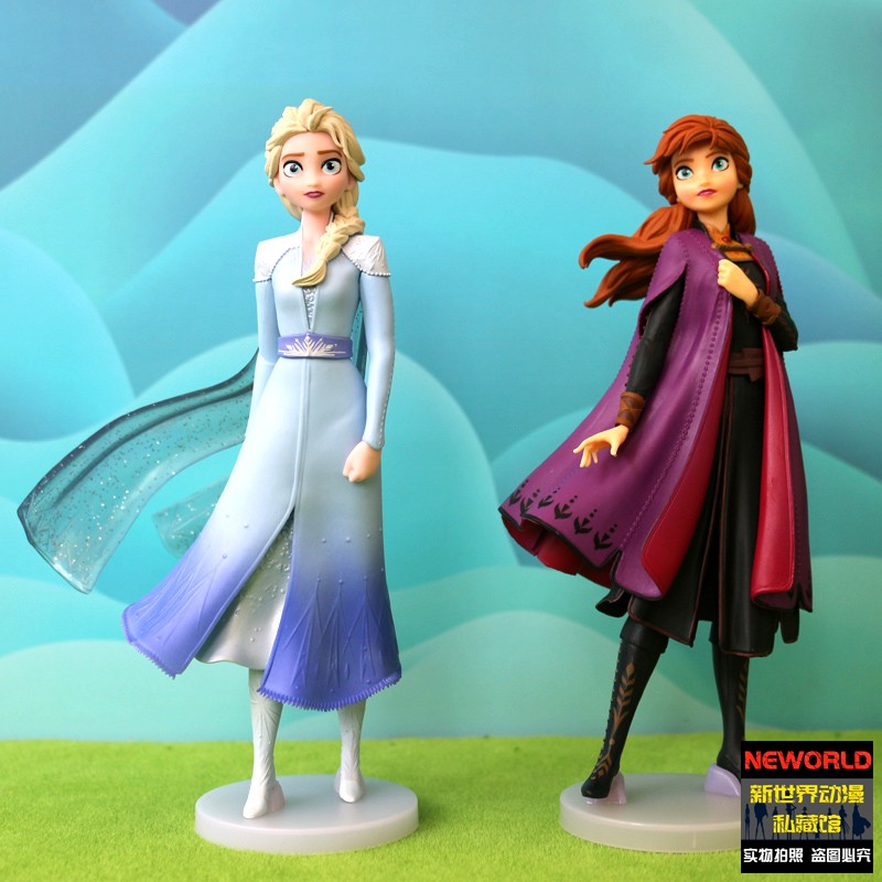 艾莎手办SEGA世嘉冰雪奇缘2艾莎公主安娜公主 Elsa Anna日版盒装
