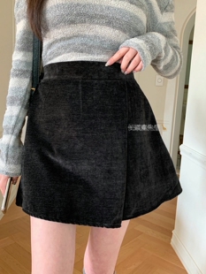 jess背部松紧腰侧开叉裙裤 韩国东大门直邮 新款 2025年秋季