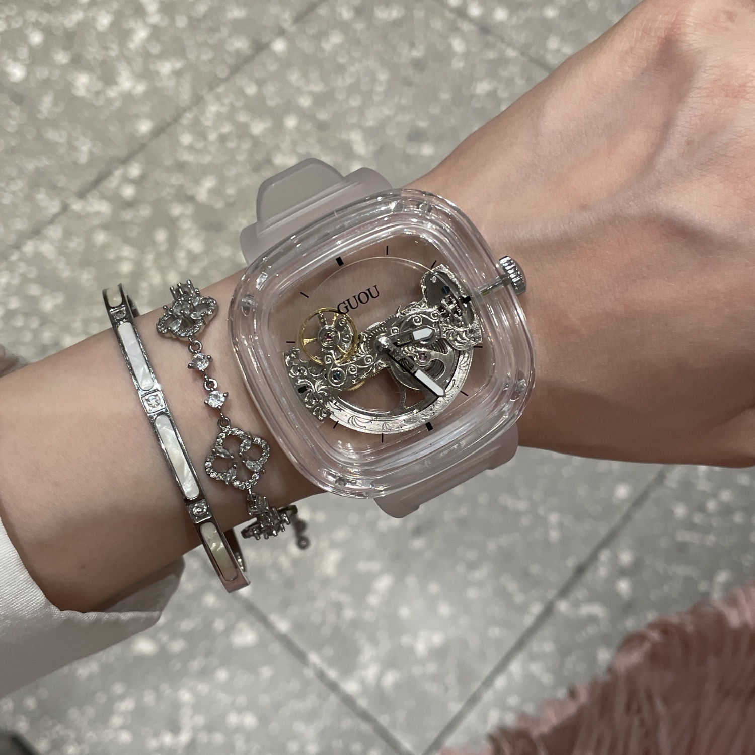 轻奢机械手表女品牌女士女款高级感气质腕表2025新款女生机械表潮