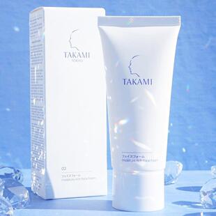 角质养护 现货日本本土Takami氨基酸浓密泡沫洁面洗面奶温和控油