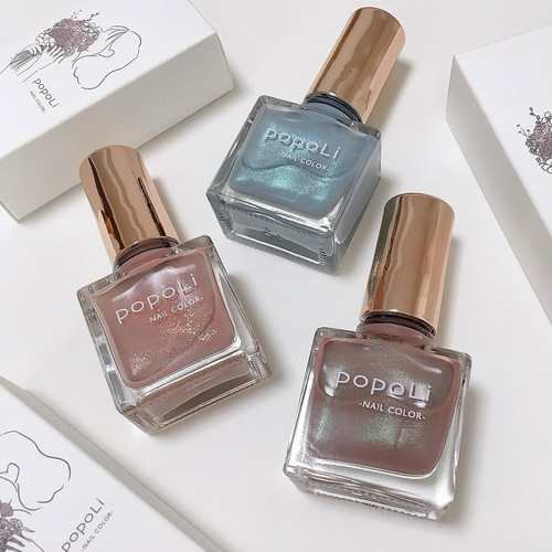popoLi日系氛围感个人主理指甲油