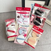 ROSA 新品 现货日本ROSY 粉底气垫散粉饼干湿两用化妆粉扑定妆