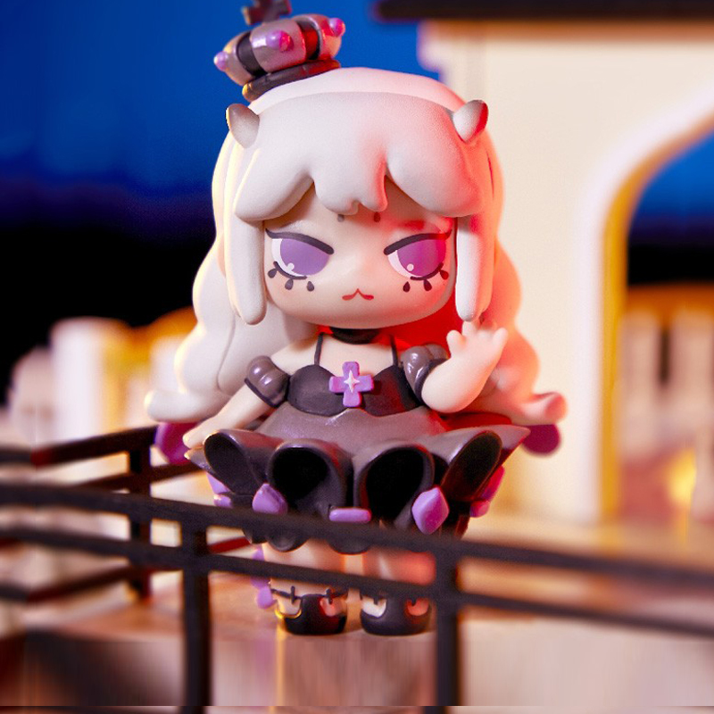 迷你世界盲盒少女团手办游戏公仔