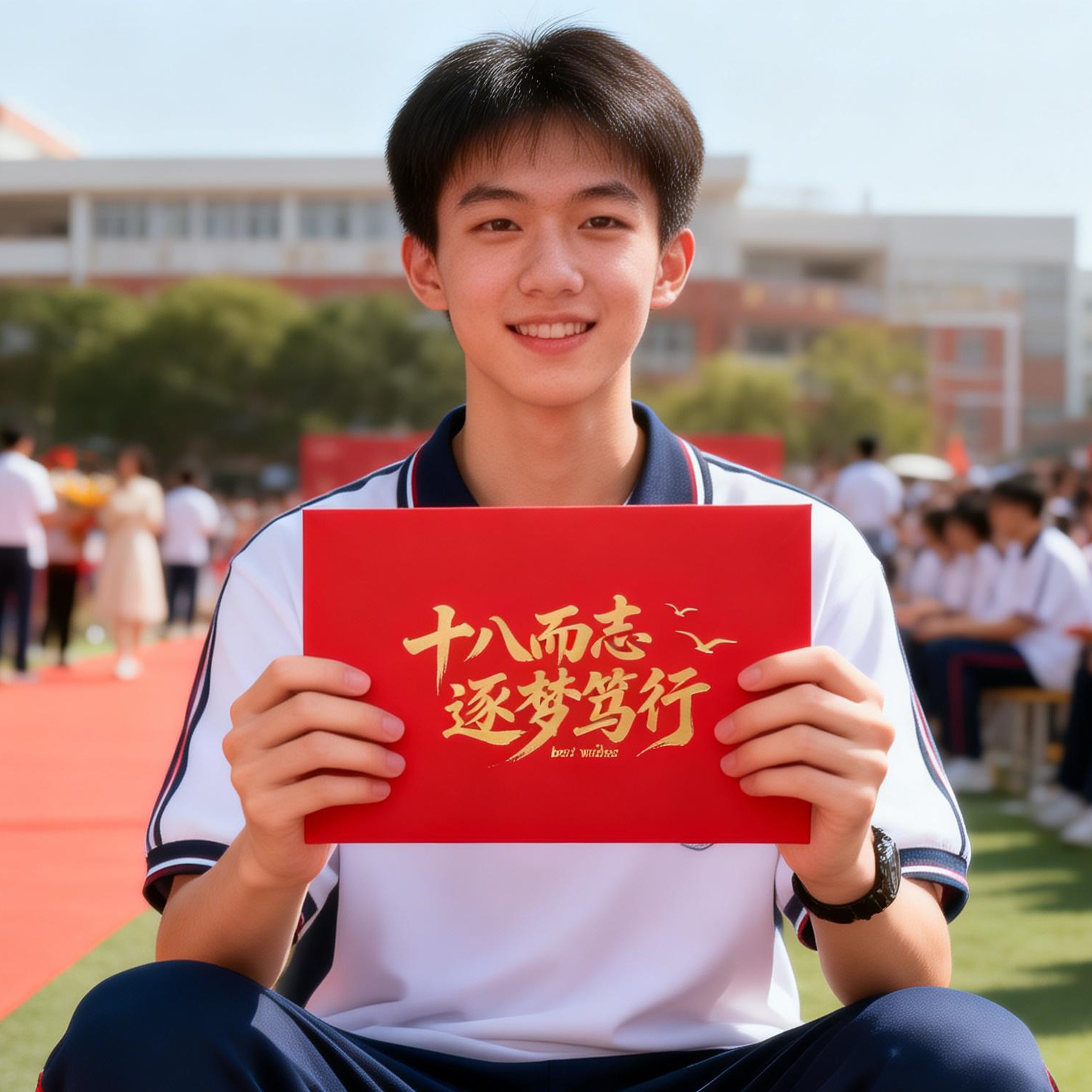 十八岁成人礼物信封信纸套装男生女孩生日卡片青春成长中高考贺卡