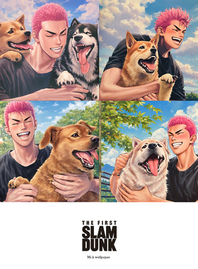 K404 / 樱木花道头像灌篮高手 iphone手机4K高清壁纸苹果手机头像