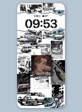 K1511 头文字D AE86 壁纸   4K高清手机壁纸