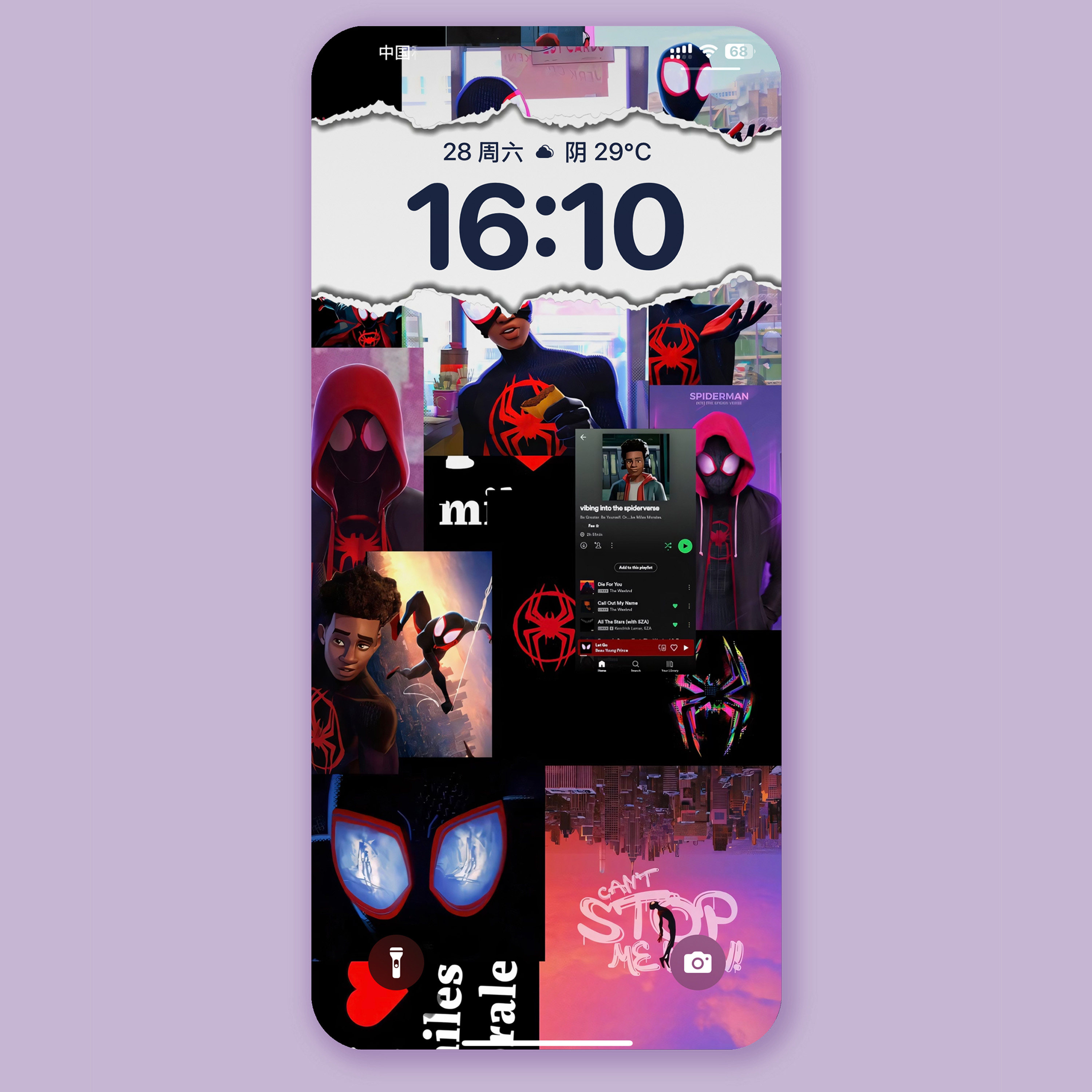 K1459 蜘蛛侠平行宇宙 4K高清手机壁纸