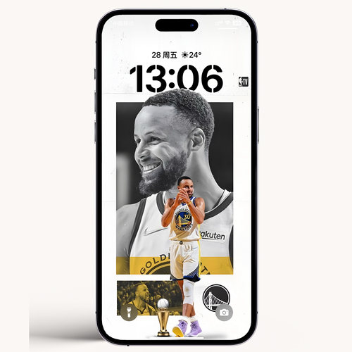 k974 / 灌篮高手NBA球星库里 /iphone手机4K高清壁纸苹果手机壁纸