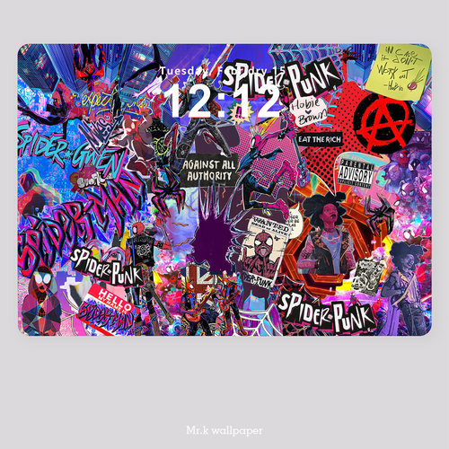 K346 / 蜘蛛侠平行宇宙壁纸 /iphone平板4K高清壁纸苹果平板壁纸