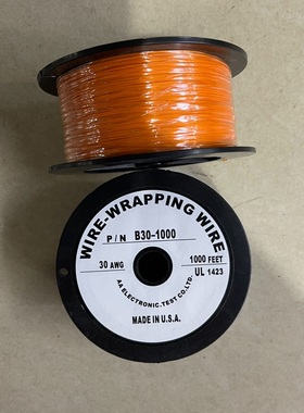 OK线航空线UL1423B3028AWG镀银高温电线ICT测试线探针线飞线跳线