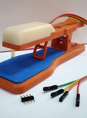 好易通 测试 PCB 烧录 烧写 夹具 夹子 下载 编程  探针 定制2.54