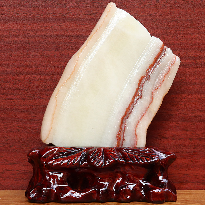 天然石材奇石摆件猪肉石桌面装饰雕刻石摆件15*21*2cm1155g,饰品/流行首饰/时尚饰品新,摆件,淘宝优惠券,粉丝福利购,淘宝优惠卷