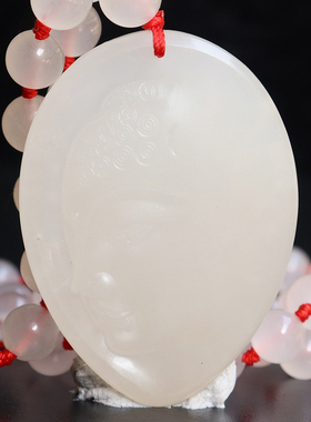 天然玉石挂牌 桂林鸡血玉石吊牌 高端上朗料玉化红38*51*8mm 69g