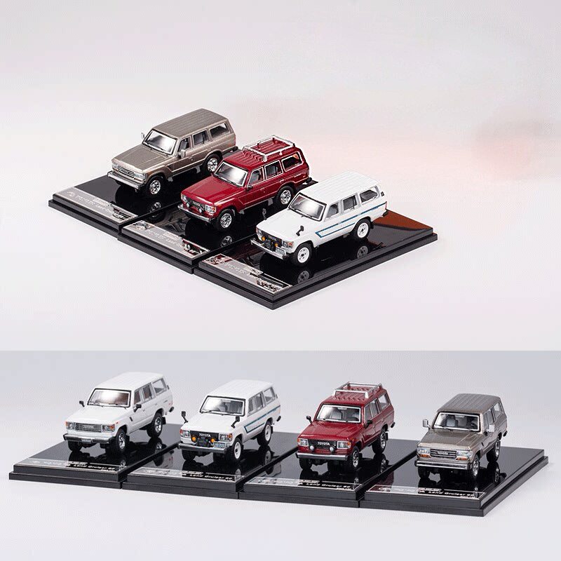 GCD 1/64 Land Cruiser陆地巡洋舰LC60兰德酷路泽 合金越野车模