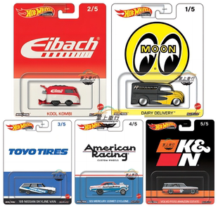 风火轮 流行文化汽车文化DLB45 U批次月亮眼冬瓜巴士天际线瓦罐