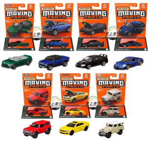 火柴盒 FWD28可动系列 J批次保时捷911斯巴鲁GMC福特烈马合金玩具