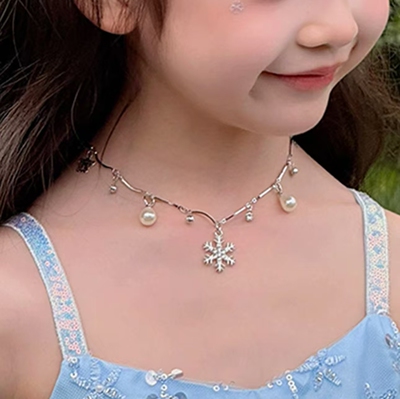YFY经典钜献！艾莎公主女童连衣裙网纱雪花冰雪奇缘生日礼服超仙 — 5