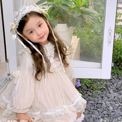 女童洛丽塔公主风蓬蓬裙