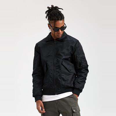 SlowGang飞行员夹克棉服