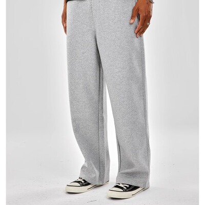 SlowGang舒适慵懒空气层宽松卫裤重磅380G直筒弯刀秋季休闲裤男潮