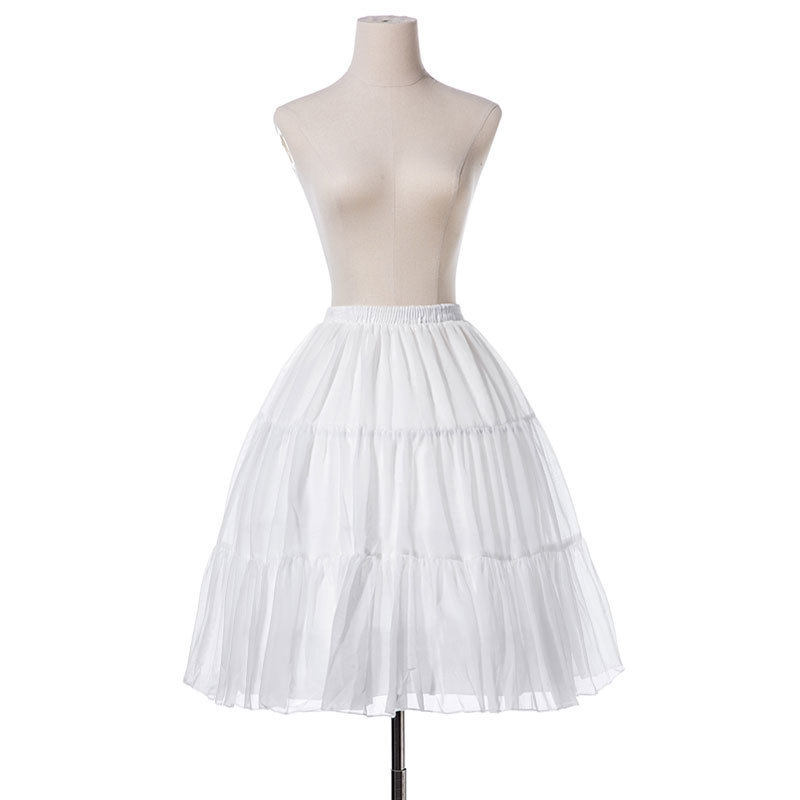 暴力软纱无骨三钢衬裙云朵撑调节棉花糖裙撑洛丽塔纱裙COSPLAY服