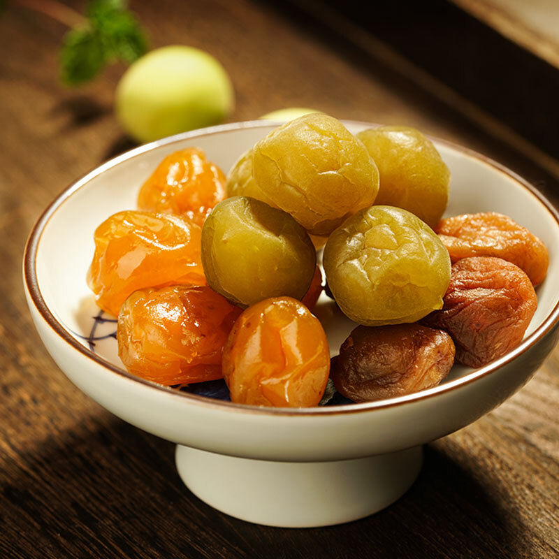 蜂蜜黄梅青脆梅情人梅子组合营养青梅小零食蜜饯果干酸梅子干盒装