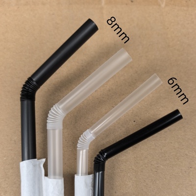6mm和8mm可弯家用吸管100只