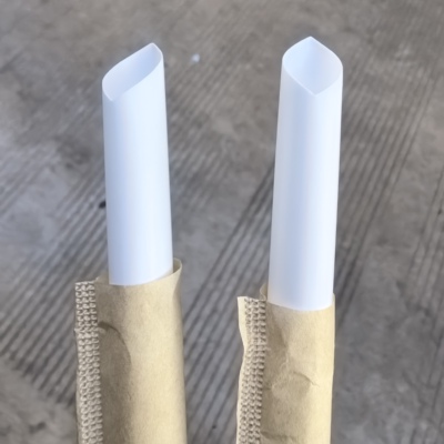 白色珍珠奶茶大吸管独立包装
