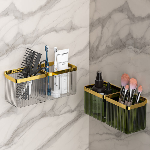 免打孔多功能置物架壁挂式