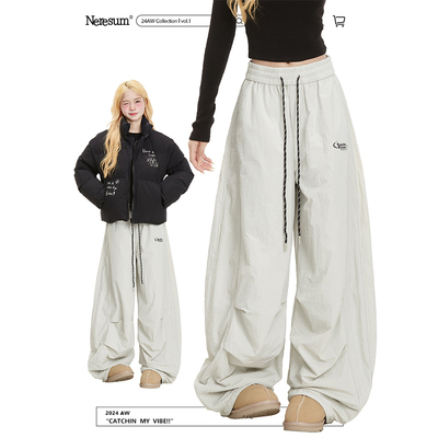 NERESUM美式显瘦加绒工装休闲裤