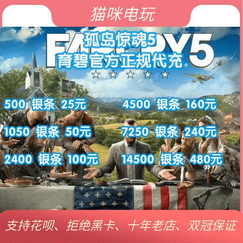孤岛惊魂5充值STEAM官方正规