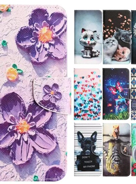 适用于小米14T PROM6PRO4G M4PRO5G C75 C65 POCO X6 PRO  X5PRO5G 卡通X7 X7PRO多卡防摔保护套皮套支架插卡