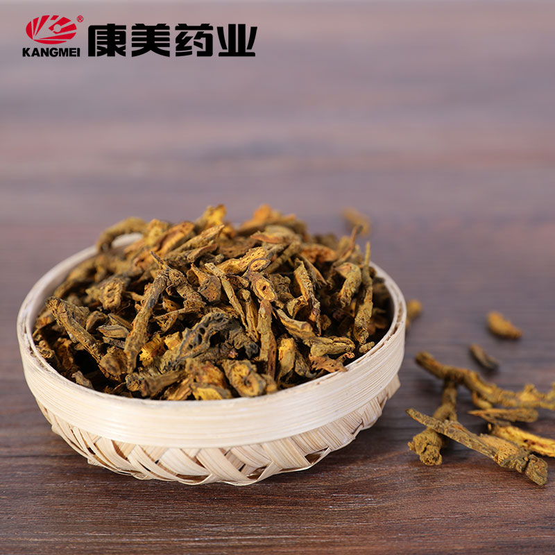 康美药业炒黄连100g四川产中药材店铺中药饮片代抓配药房旗舰官网
