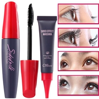 Tơ đôi mascara dưỡng trắng đôi hiệu ứng uốn cong dày không nở mascara 9g + quà tặng bổ sung 10ml - Kem Mascara / Revitalash chuốt mi the face shop