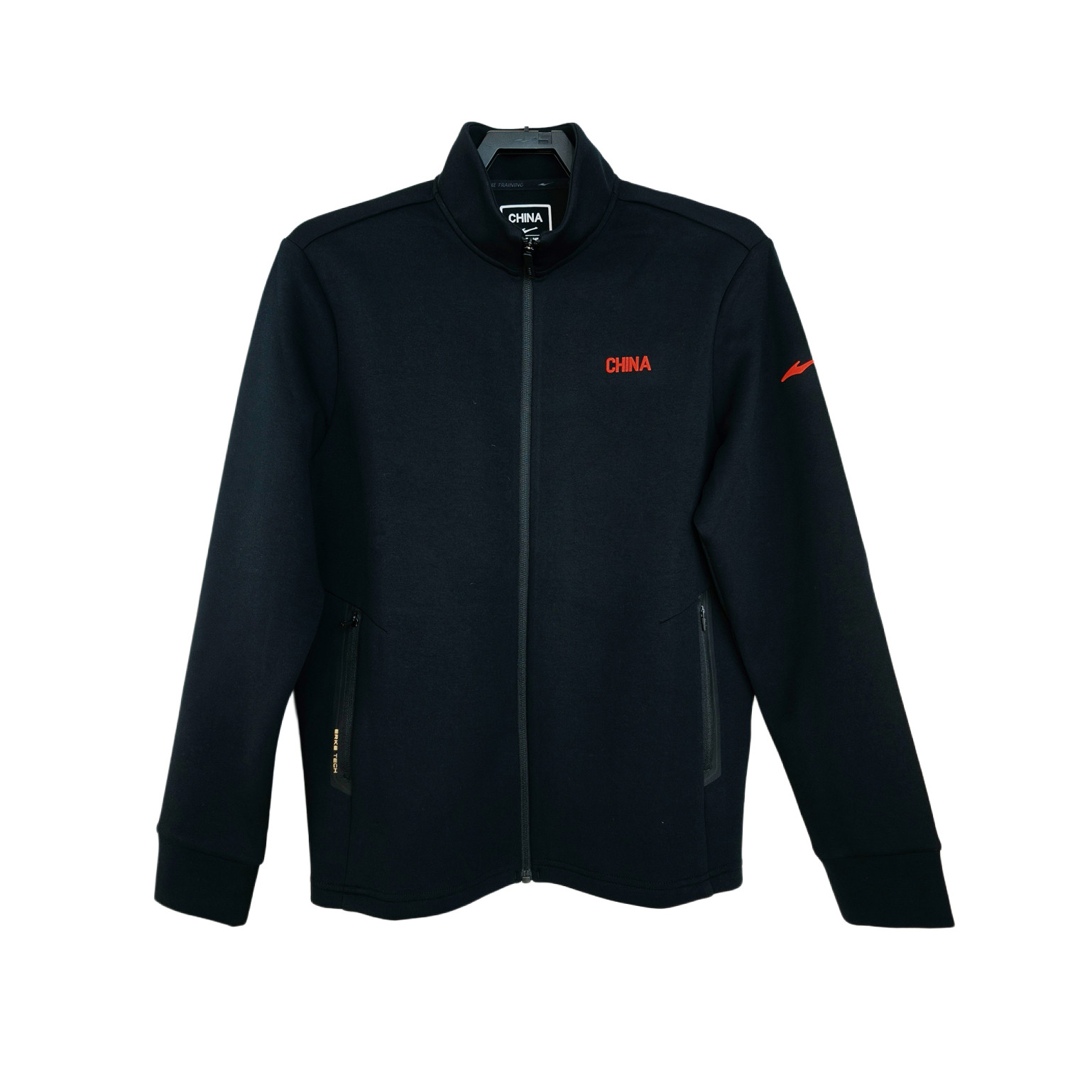 鸿星尔克男立领拉链开衫卫衣2026年春季新款简约休闲运动外套上衣