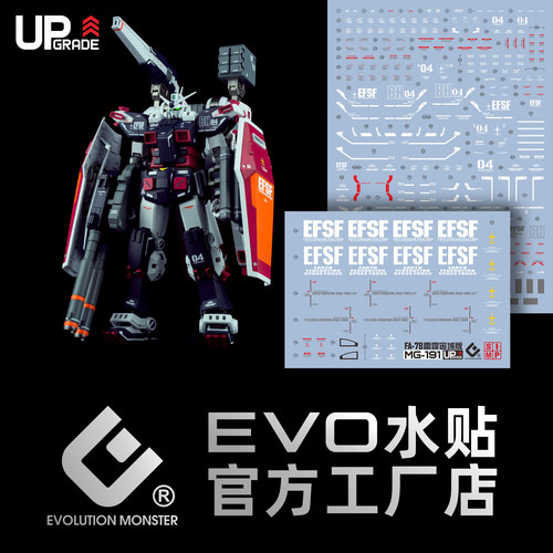 EVOMG191雷霆宙域荧光水贴