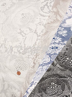 日本进口纯棉60支蕾丝YUWA娃衣连衣裙衬衫手工拼布艺手作服装面料