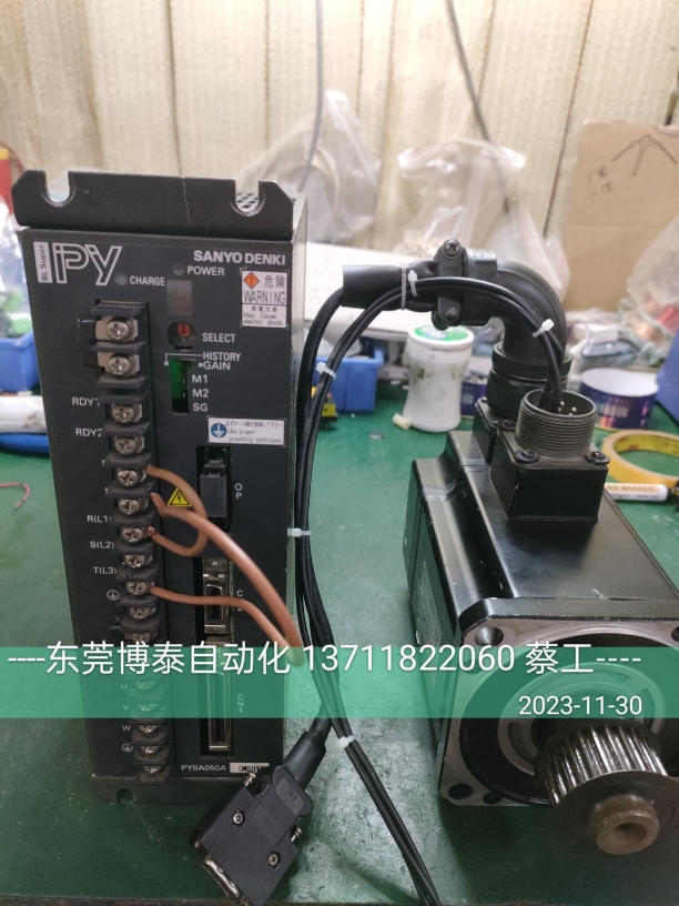 三洋伺服驱动器维修 PY R Q PY0A050A0ME1P00 PY0A030A 75A PY2