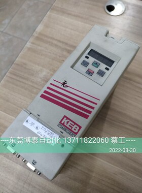 东莞科比变频器维修KEB CNC主轴伺服驱动器 12F5A1D-3ADA 快修
