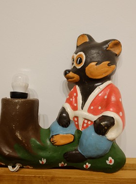 北欧 丹麦产 60年代 Vintage 中古 手工陶瓷壁灯