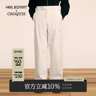 速写男装 秋冬新款 休闲裤 工装 Barrett联名 宽松牛仔裤 长裤 Neil