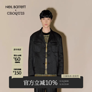 Neil 宽松工装 Barrett联名 秋冬新款 夹克外套休闲时尚 速写男装