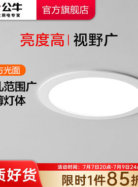 【政府补贴】公牛大功率筒灯