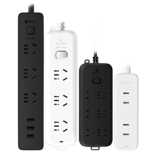 公牛插座USB插排插线板接线板家用多功能电源转换器多孔位长米线