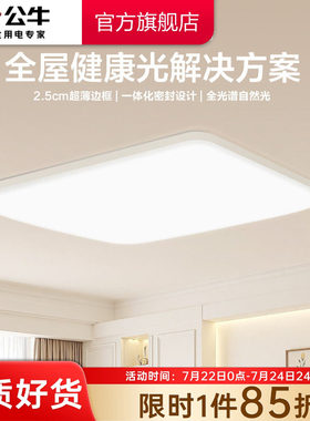 公牛防眩光吸顶灯套餐