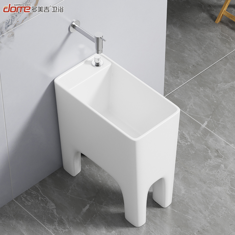 23cm高脚陶瓷洗拖把池