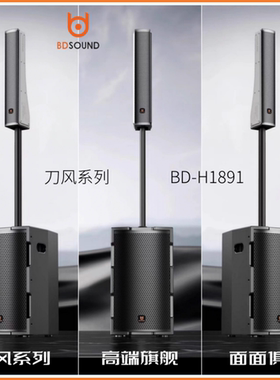 贝德音响刀风系列1981线阵式演奏弹唱专业唱K歌演出声卡乐器音箱